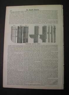 1861 CIVIL WAR Scientific American FREMONT; artillery, guns, shells 