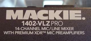 Mackie 1402 VLZ Pro Premium 14 Channel Mixer EC  