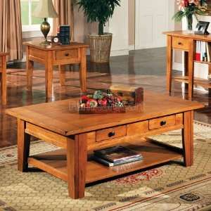  Steve Silver Furniture Liberty Cocktail Table (Oak) LY600C 