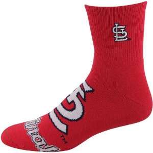    MLB St. Louis Cardinals 2012 Big Logo Sock   Red