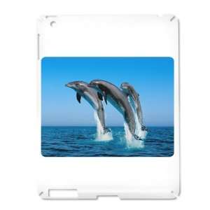  iPad 2 Case White of Dolphins Dancing 