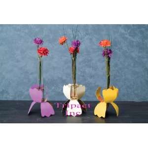   Home Décor Rustic Balloons Set of 3 Flower Tubes Glass Collection