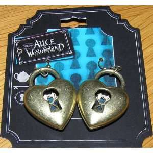  Alice in Wonderland Locket Earrings Toys & Games