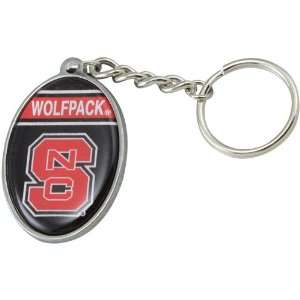 North Carolina State Wolfpack Oval Keychain  Sports 