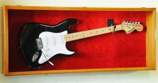 Horizontal Fender Acoustic Guitar Display Case Cabinet  