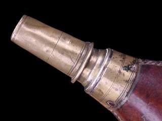 NICE FRENCH POWDER FLASK SHOT FLASK 18/19TH CENTURY  