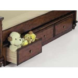  Shiver Me Timbers Set of 3 Under Bed Storage Drawers in Honey 