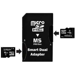   32GB 16GB x 2 microSD microSDHC Card Class 4 with Memory Stick Pro