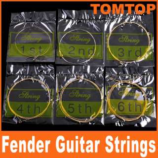 6pcs 150XL/.012in Acoustic Guitar Strings for Fender  