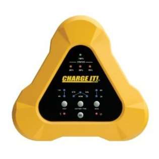   4506 CHARGE IT Yellow 6/2 Amp 6/12 Volt Battery Charger 