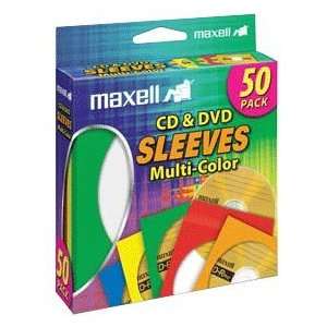  Maxell Corporation of America, MAXE 190134 CD/DVD Sleeves 