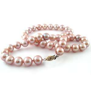   Freshwater Pearl Necklace 18 with a Silver Clasp