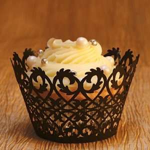    Filigree Cupcake Wrappers  Set of 12 for $12.99