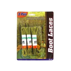  Bulk Pack of 120   3 Pair boot laces (Each) By Bulk Buys 