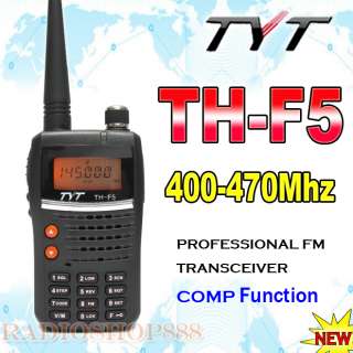 TYT TH F5 400 470Mhz PROFESSIONAL FM TRANSCEIVER RADIO  