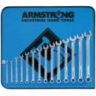 Armstrong 10 pc. 12 pt. Full Polish Long Combination Wrench Set in 