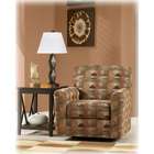 Famous Brand Famous CollectionBrown Swivel Chair By Famous Brand 