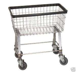 Laundry Cart 2.5 Bushel on wheels w Basket Heavy Duty!!  