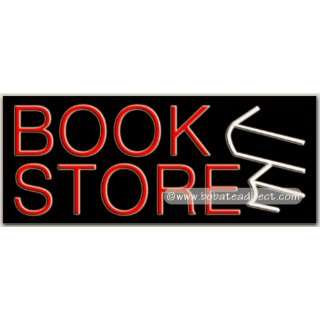 Book Store, Logo Neon Sign (13H x 32L Grocery & Gourmet Food