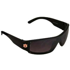 Auburn Tigers Ladies Black Rhinestone Fashion Sunglasses  :  