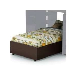  South Shore Logik Twin Bed Frame Only On Casters in 