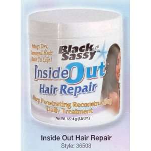 Black n Sassy Inside Out Hair Repair Deep Penetrating Reconstructing 