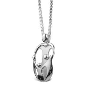 Loving Family® Small Sterling Silver Pendant with Extender   Mother 