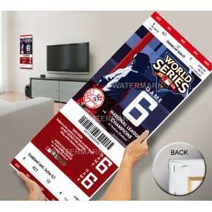   : MLB 2009 World Series Mega Ticket Yankees Game 6: Sports & Outdoors