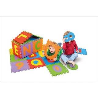 ABC Alphabet Foam Floor Puzzle Mat : Toys & Games : 