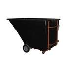 rust resistant powder coated frame waste receptacle type truck 