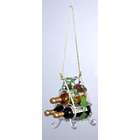   Winery Wine Rack with Three Bottles of Wine Christmas Ornament 3