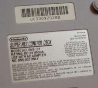 Rare 1997 Super Nintendo Entertainment System Super NES SNS 101 Mini 