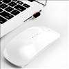 Mini 2.4 Ghz RF Wireless Mouse White For Laptop Ma