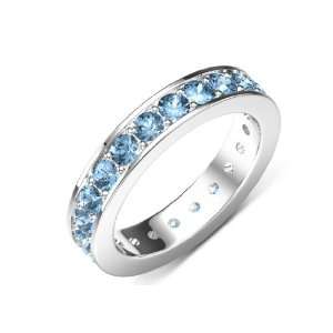  2.00cttw Natural Round Blue Topaz (AA+ Clarity,Blue Color 