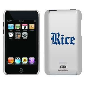  Rice University Script on iPod Touch 2G 3G CoZip Case 