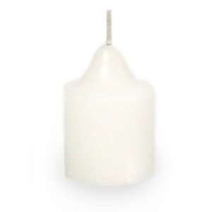   Colonial Candle White /No Scent Votive Candle, 15 Hour