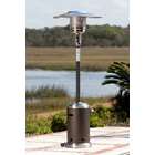 WT Living Mocha and Stainless Steel Commercial Patio Heater