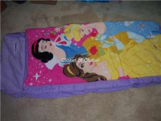 Cinderella sleeping bag is the type that turns into a lounge chair 