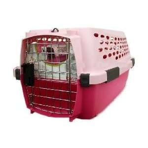    Kennel Cab Pampered Pet Light Pink/Dark Pink   SMALL