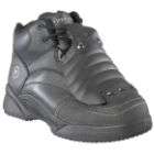 grain leather upper molded polymer composite safety toe highly durable