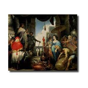 Solomon And The Queen Of Sheba Giclee Print 