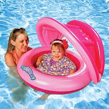 in 1 Baby Boat Canopy   Girls   Aqua Leisure   Toys R Us