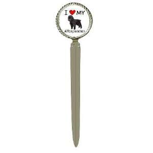  I Love My Affenpinscher Letter Opener: Office Products