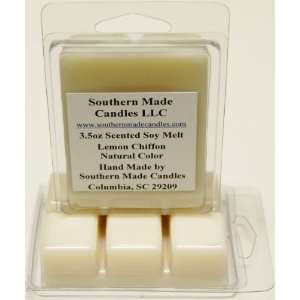  2 Pack 3.5 oz Scented Soy Wax Candle Melts Tarts   Lemon 