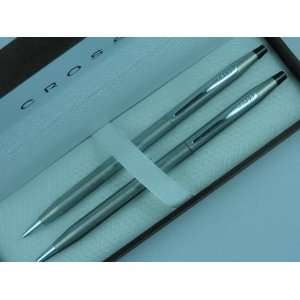 Cross Made in USA Century Classic Trophy Stainless Steel Pen and 0.5MM 