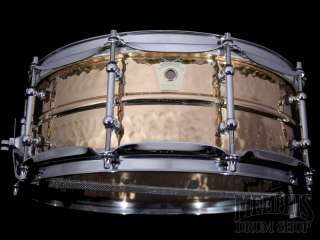 Ludwig 14 x 5 Hammered Bronze Supraphonic Snare Drum  