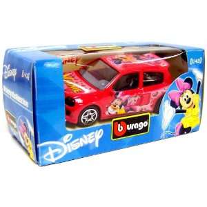   43 Scale DieCast Car Minnie Mouse Pink Paint Job: Toys & Games