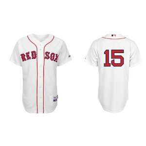  #15 Dustin Pedroia White 2011 MLB Authentic Jerseys Cool Base Jersey 