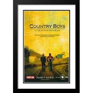 Country Boys 32x45 Framed and Double Matted Movie Poster   Style A 