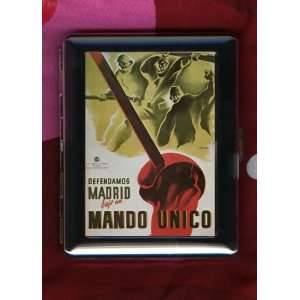  Mando Unico Spanish Civil War Vintage Propaganda ID 